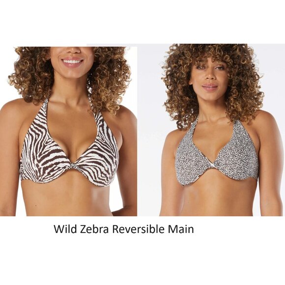 NWT Coco Reef Women Animal Print Bra Sized 32 34 36 38 C D DD E F $90 12HL694 - Picture 8 of 8